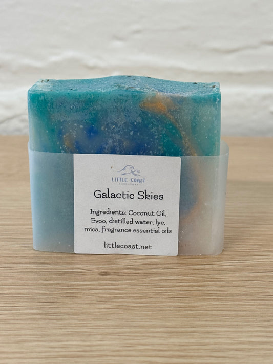 065 - Galactic Skies Coconut Oil Bar Soap with Essential Oils