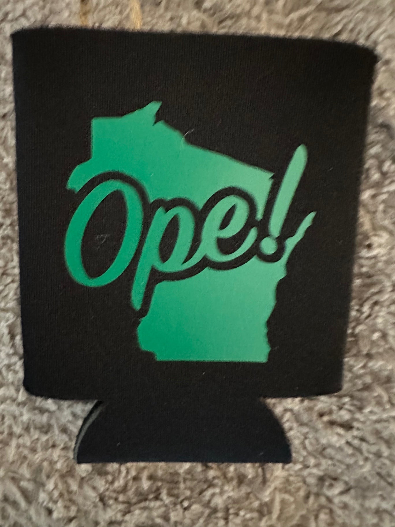 059 - Wisconsin State "Ope" Can Coozie
