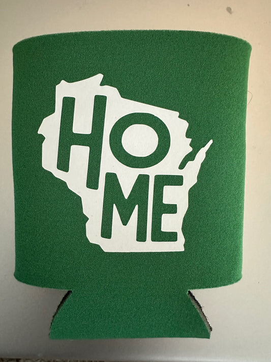 059 - WI Home Can Coozie | Green