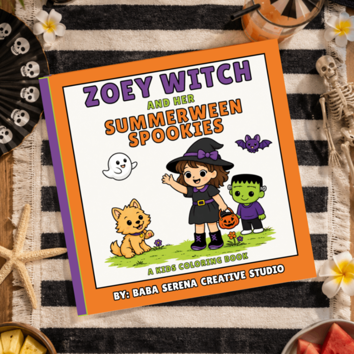 066 - Zoey Witch and Her Summerween Spookies Coloring Book