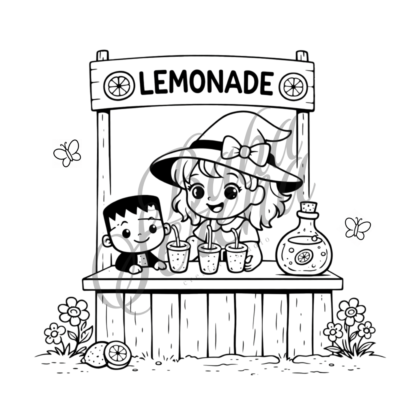 066 - Zoey Witch and Her Summerween Spookies Coloring Book