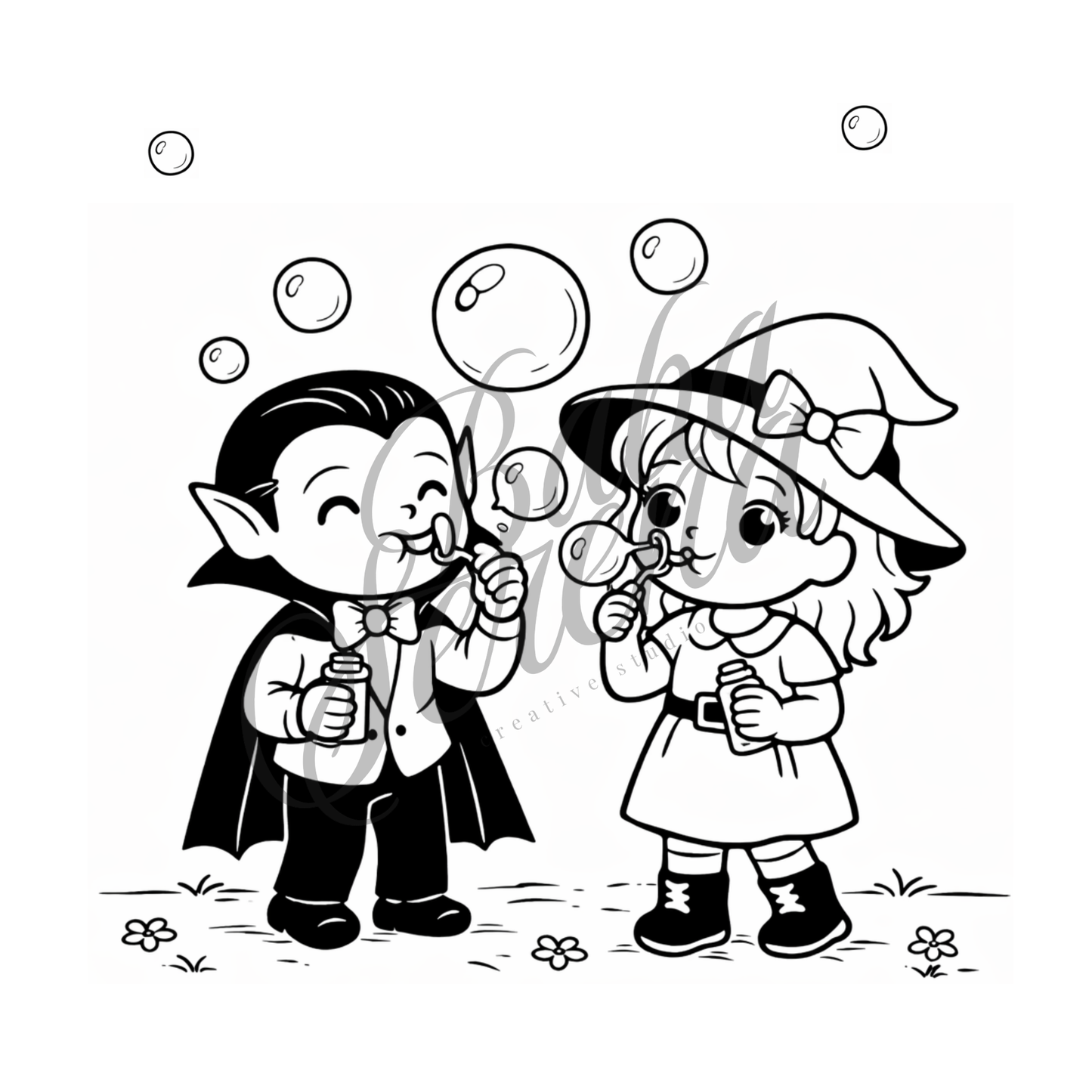 066 - Zoey Witch and Her Summerween Spookies Coloring Book