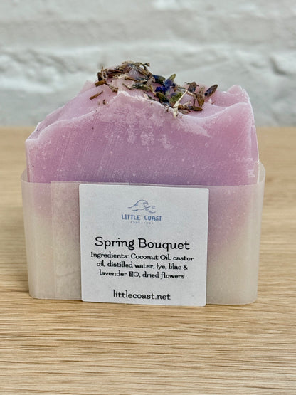 065 - Spring Bouquet Coconut Oil Bar Soap with Essential Oils