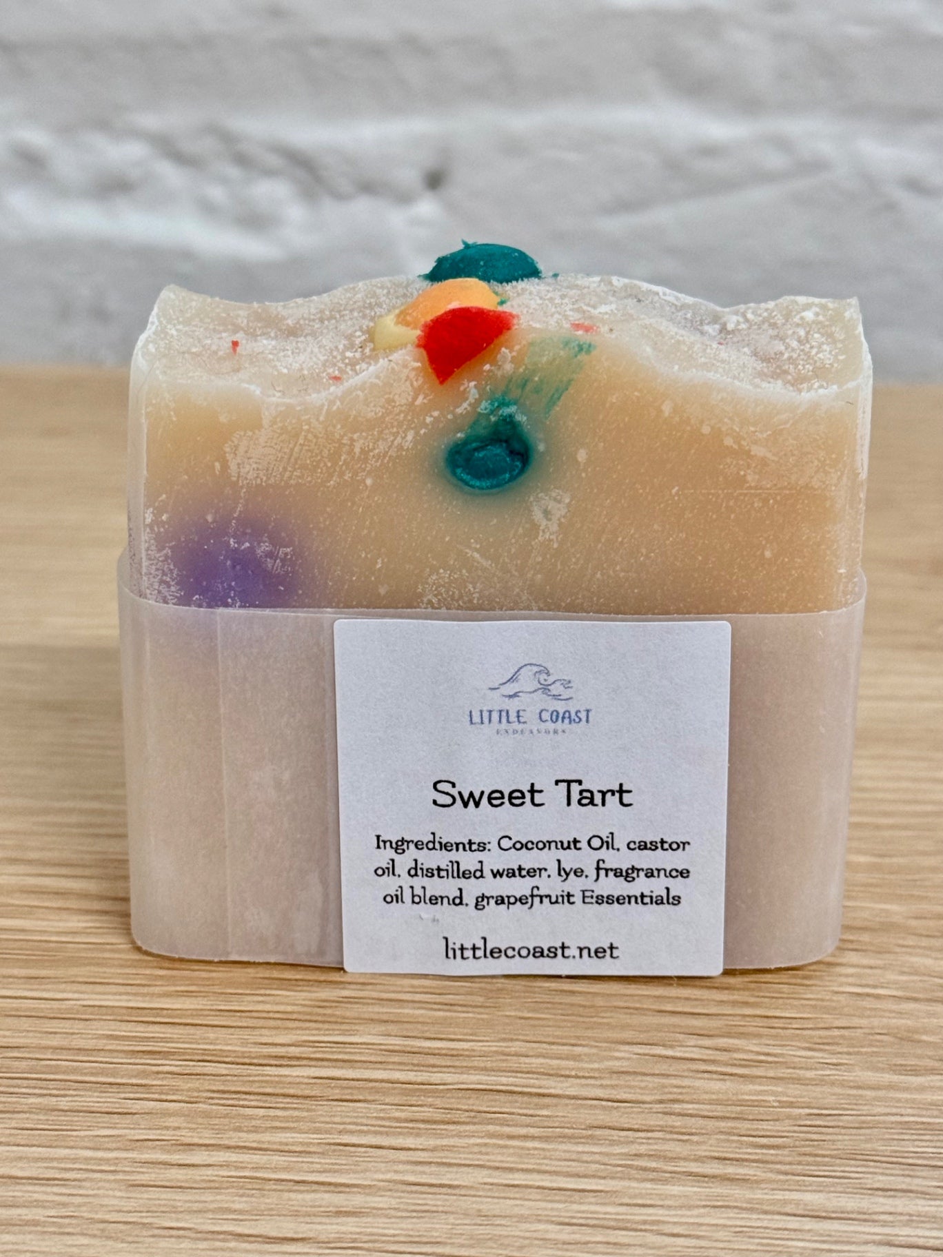 065 - Sweet Tart Coconut Oil Bar Soap with Essential Oils