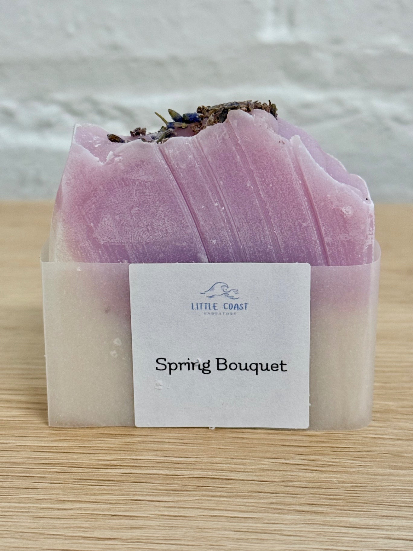 065 - Spring Bouquet Coconut Oil Bar Soap with Essential Oils