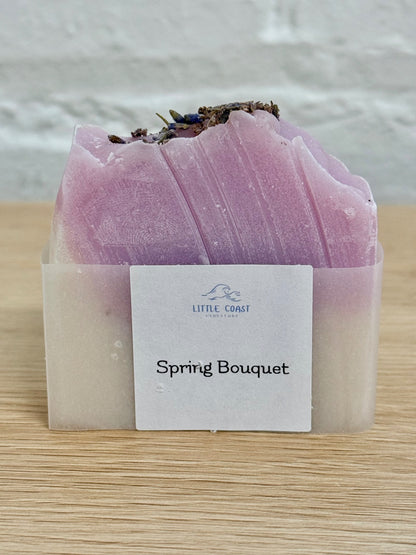 065 - Spring Bouquet Coconut Oil Bar Soap with Essential Oils