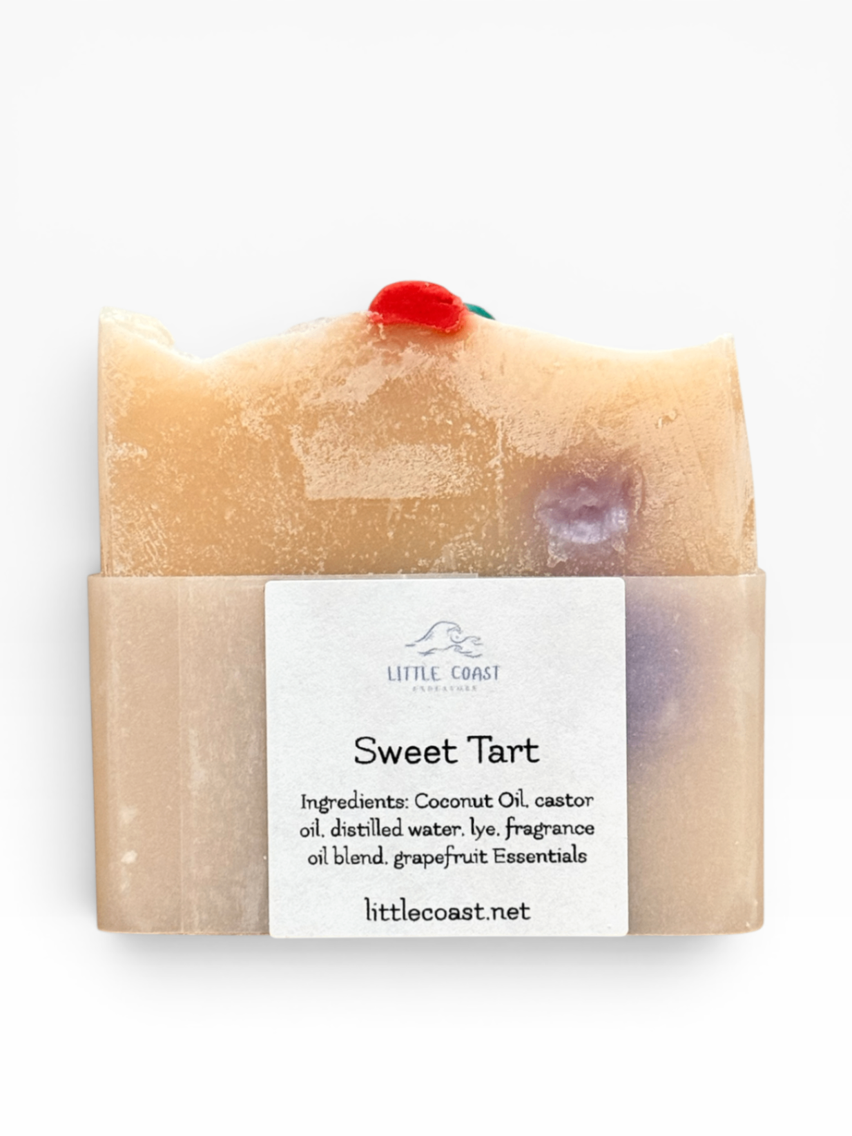 065 - Sweet Tart Coconut Oil Bar Soap with Essential Oils