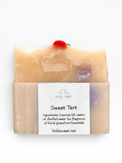 065 - Sweet Tart Coconut Oil Bar Soap with Essential Oils