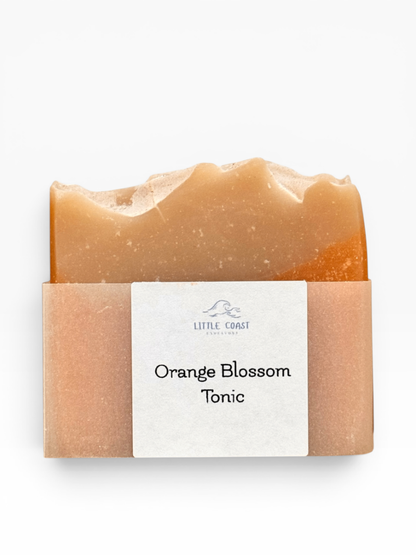 065 - Orange Blossom Tonic Coconut Oil Bar Soap with Essential Oils
