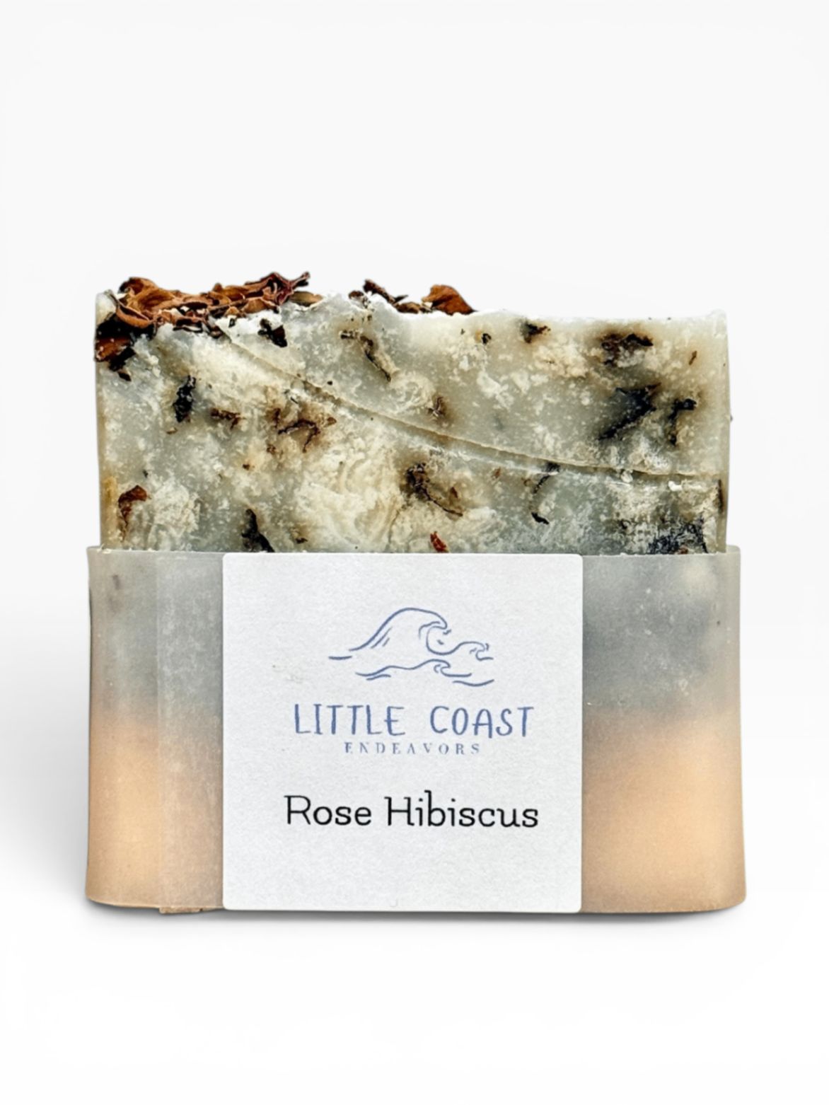 065 - Rose Hibiscus Coconut Oil Bar Soap with Essential Oils