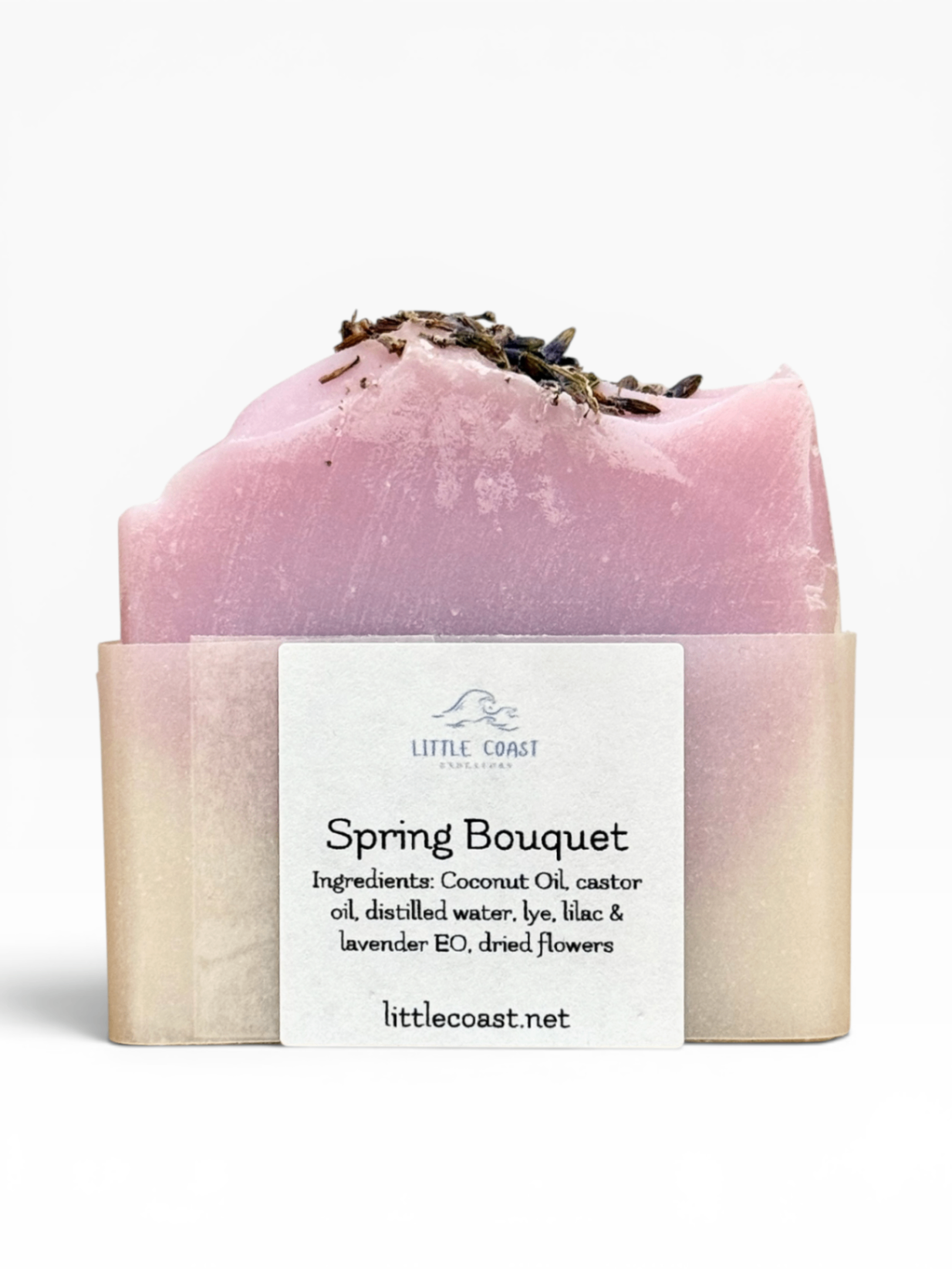 065 - Spring Bouquet Coconut Oil Bar Soap with Essential Oils