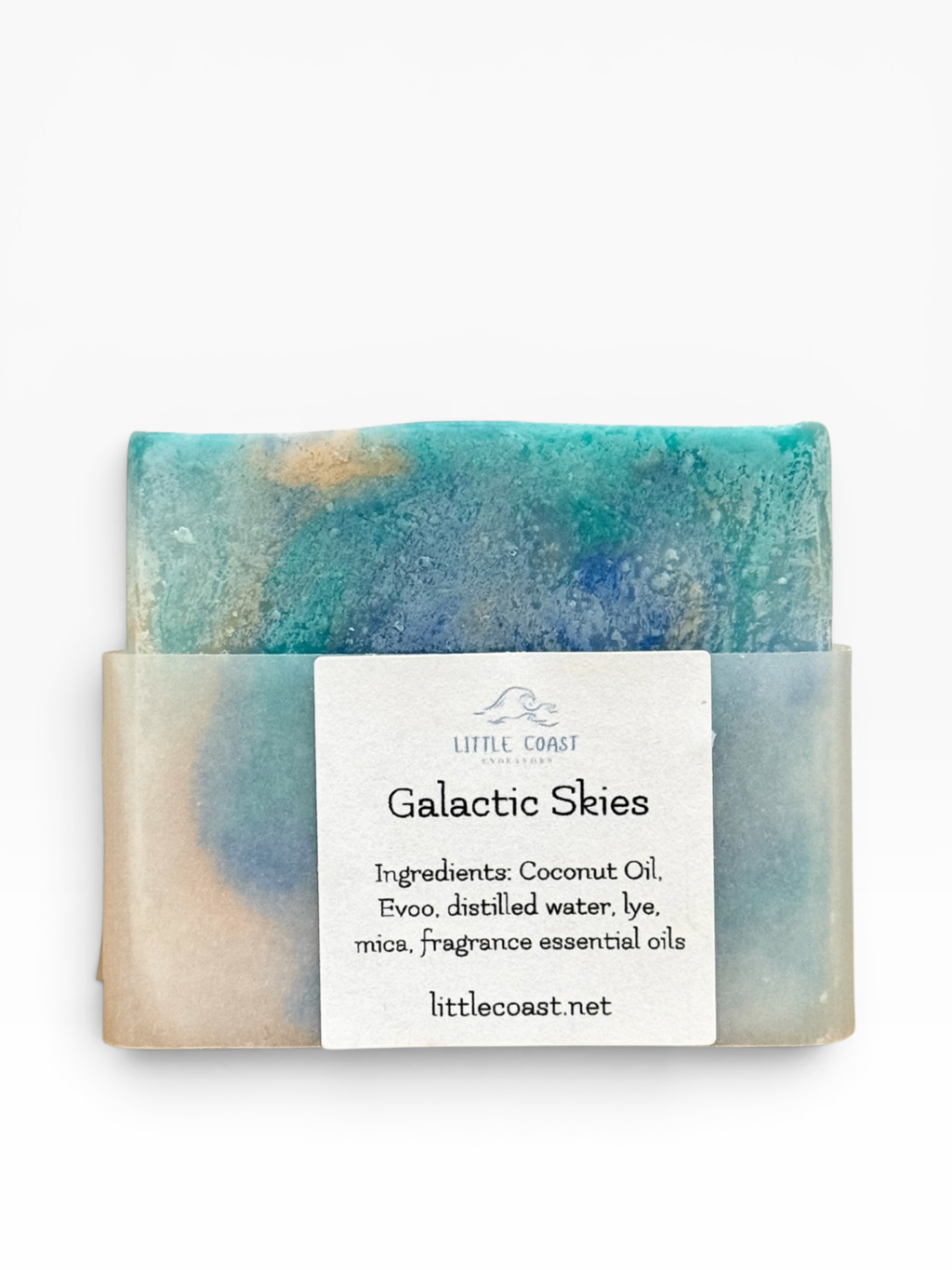 065 - Galactic Skies Coconut Oil Bar Soap with Essential Oils