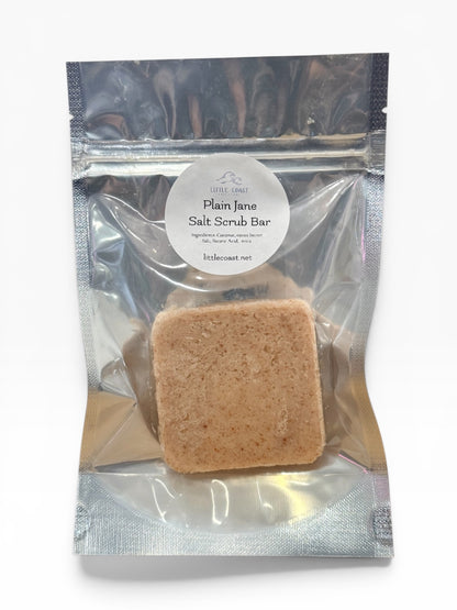 065 - Plain Jane Salt Scrub Bar