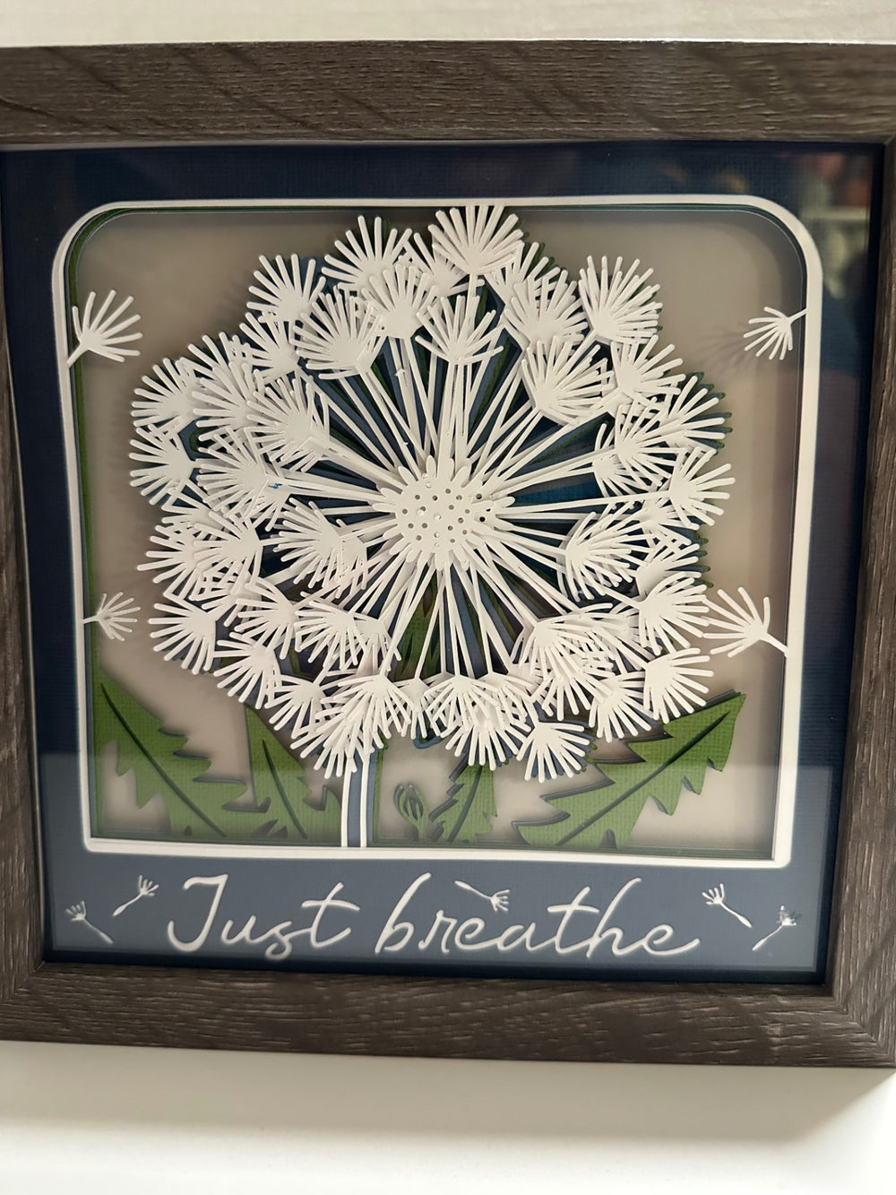 Just Breathe Shadow Box