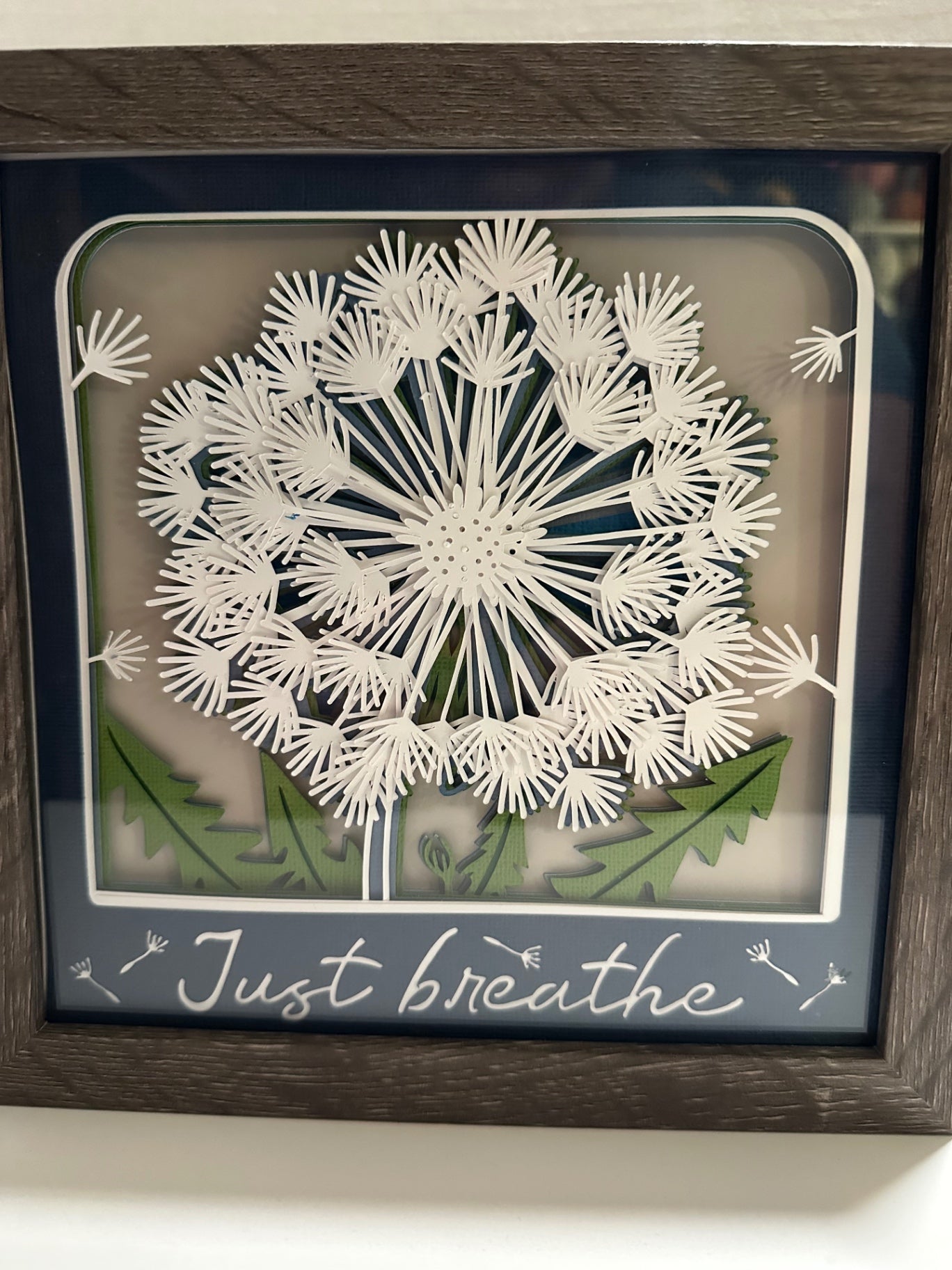Just Breathe Shadow Box