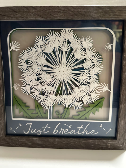 Just Breathe Shadow Box