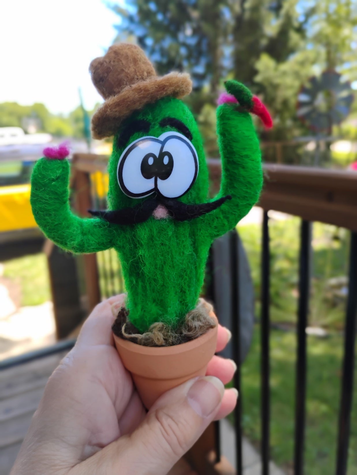 Needle Felt Cactus Cuties Workshop: August 16th