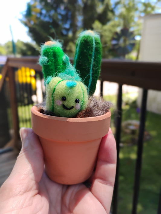 Needle Felt Cactus Cuties Workshop: August 16th