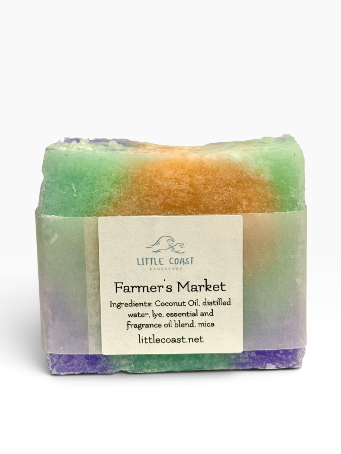 065 - Farmer's Market Coconut Oil Bar Soap with Essential Oils