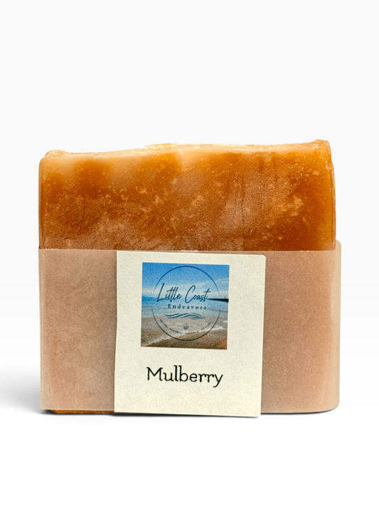 065 - Mulberry Coconut Oil Bar Soap with Essential Oils