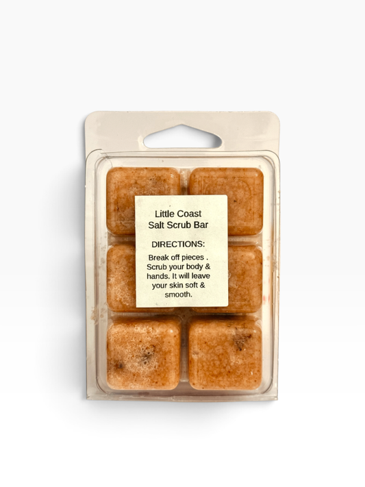 065 - Rose Salt Scrub Cubes