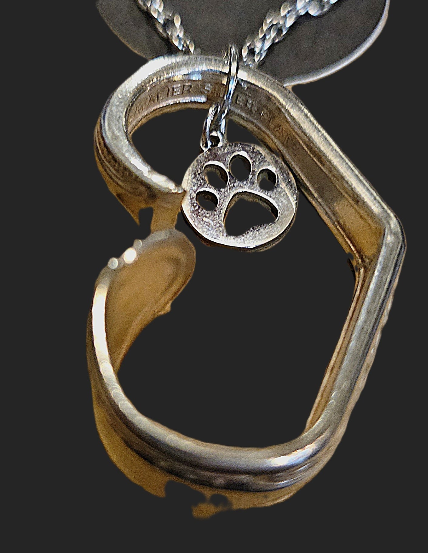 070 - I Heart My Pet Spoon Necklace