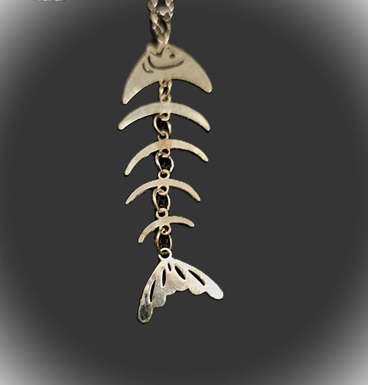 070 - Who Ate My Fish Necklace