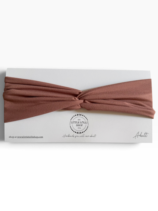 035 - Rusty Pink Headband
