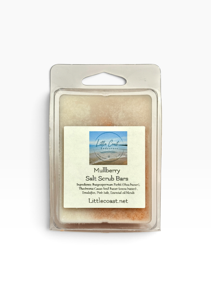 065 - Mulberry Salt Scrub Cubes