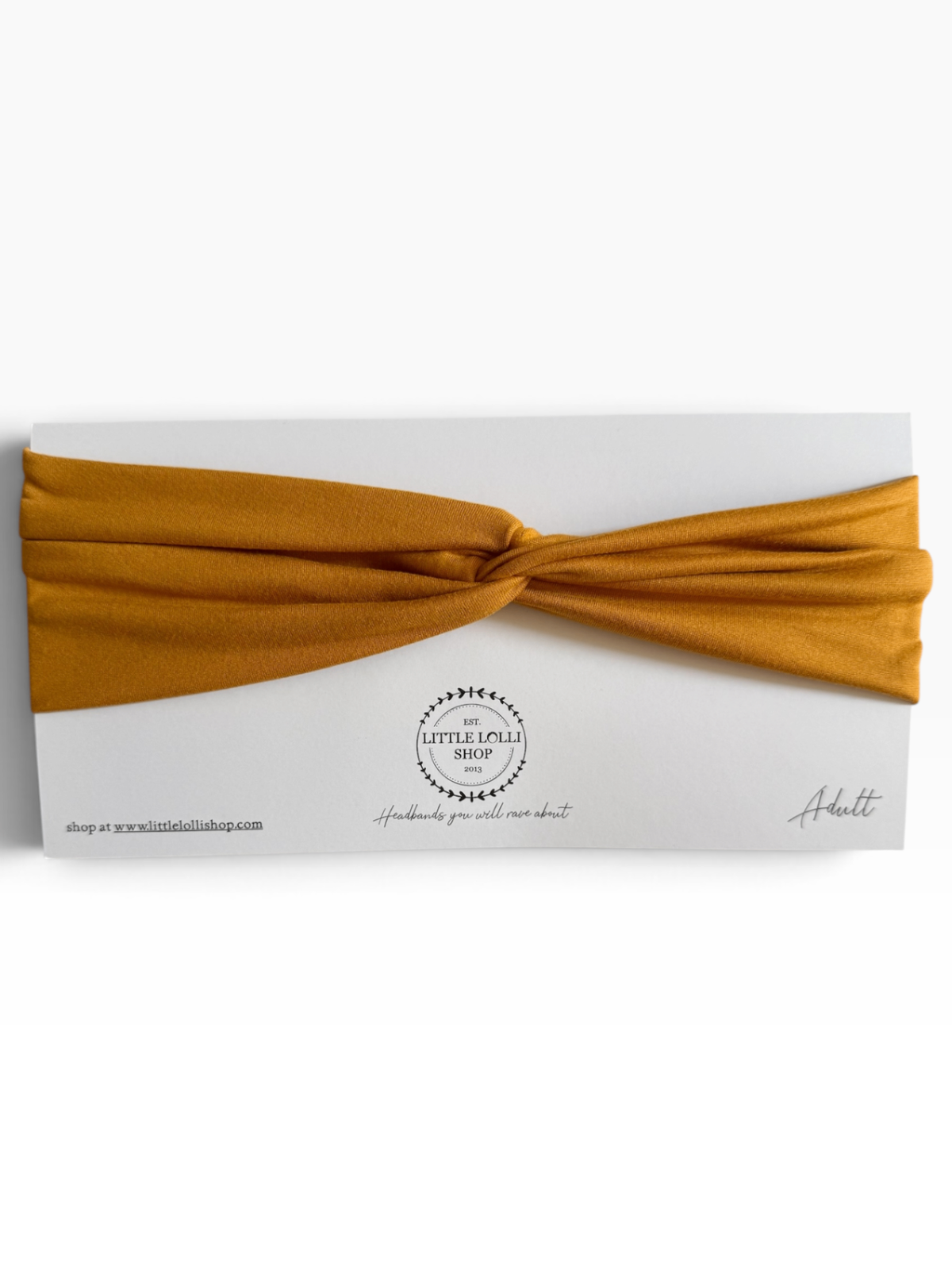 035 - Mustard Yellow Headband