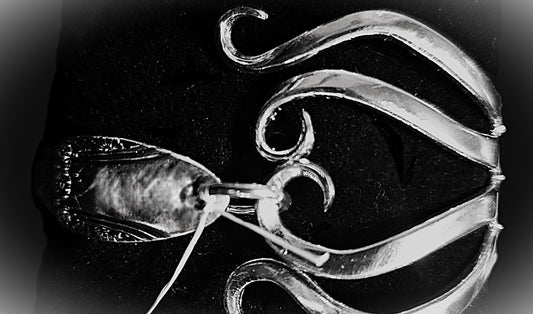 070 - Octopus Silverware Bracelet