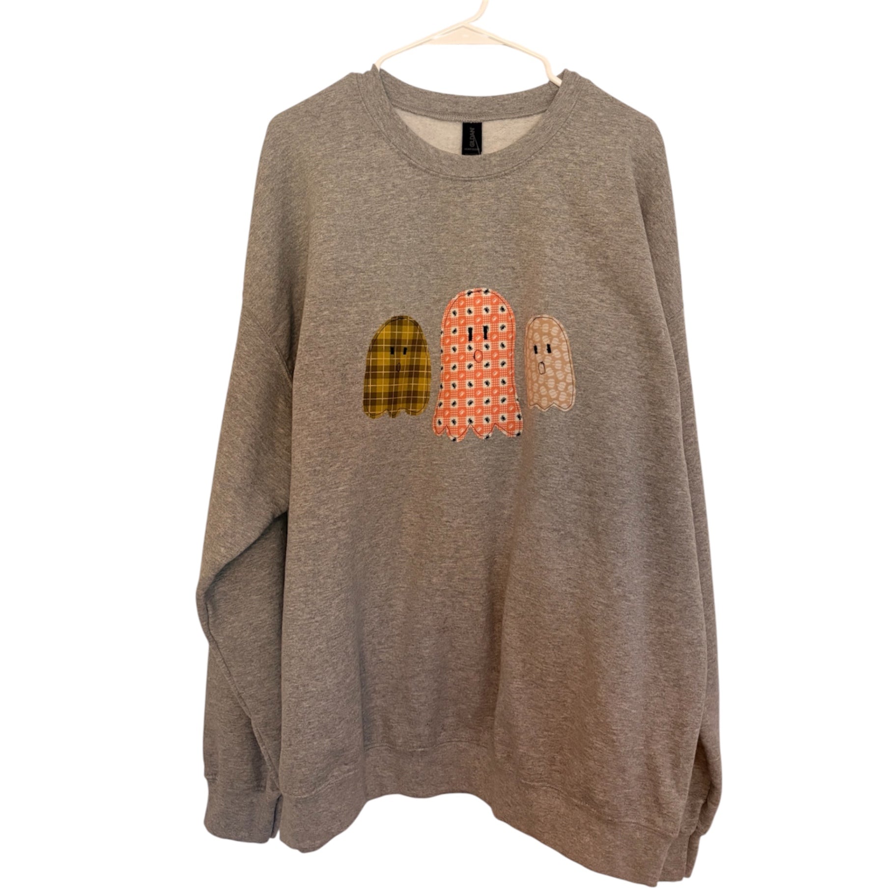 063 - Ghost Patchwork Sweatshirt | XL