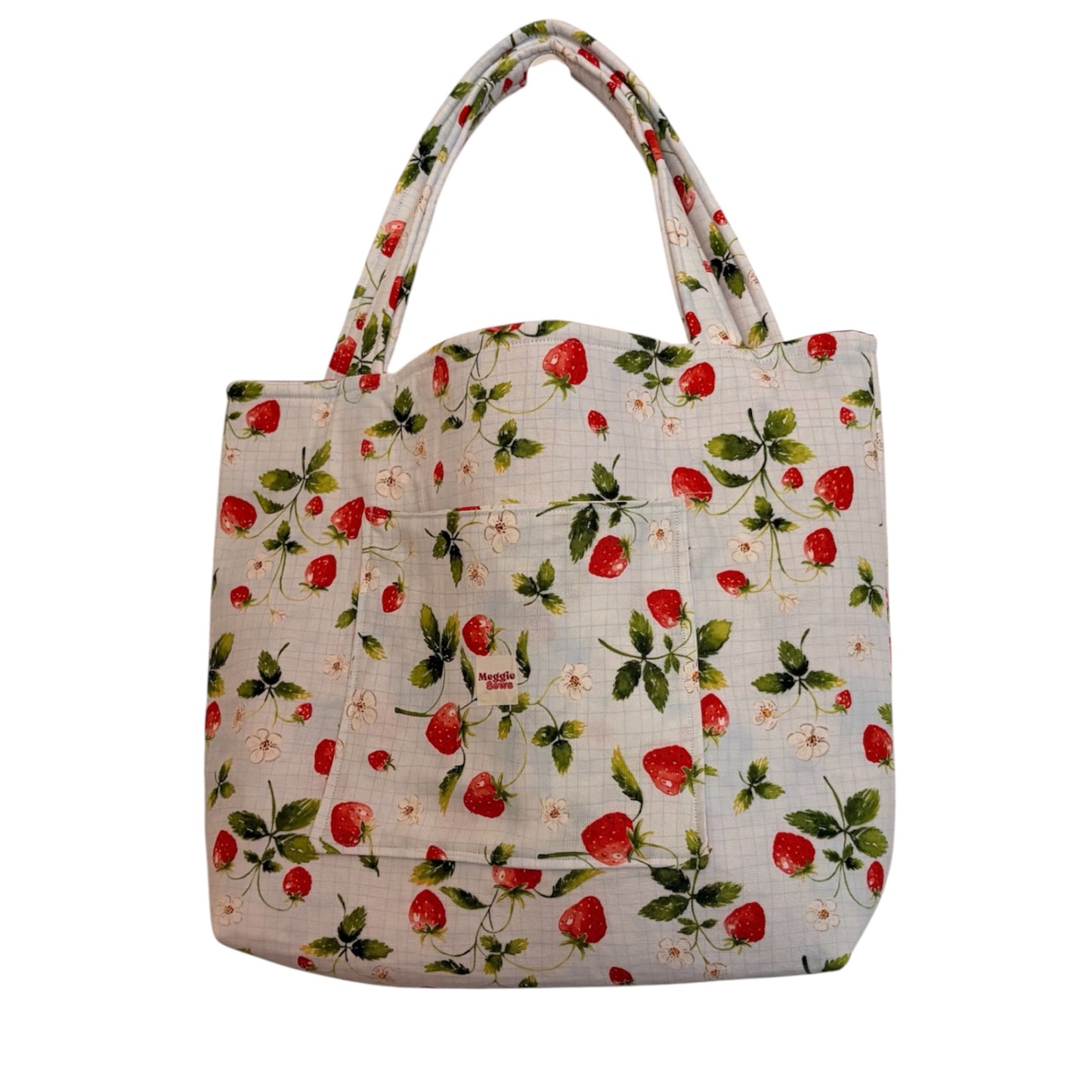 063 - Strawberry Tote Bag