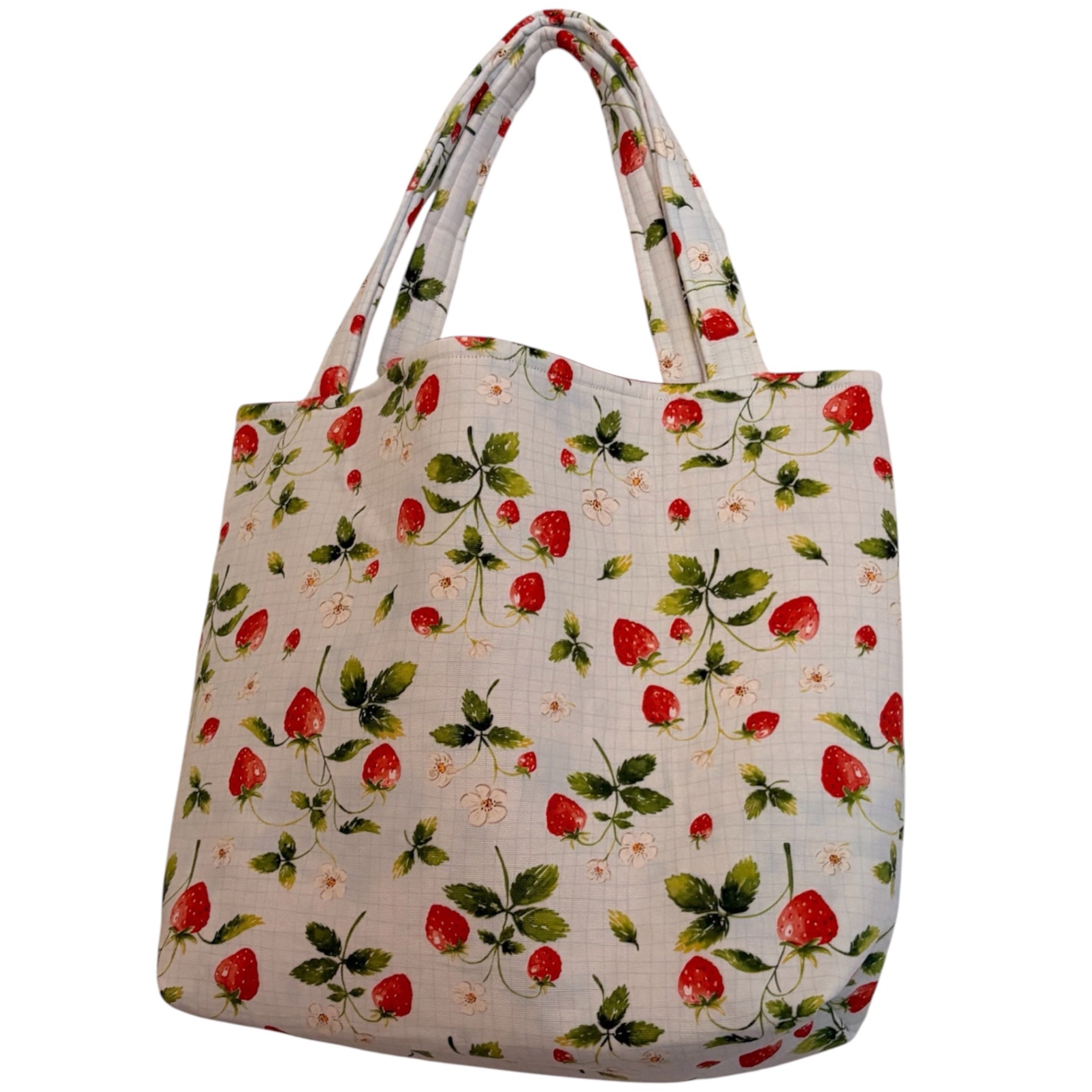 063 - Strawberry Tote Bag