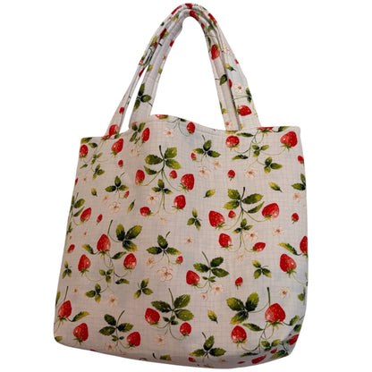 063 - Strawberry Tote Bag