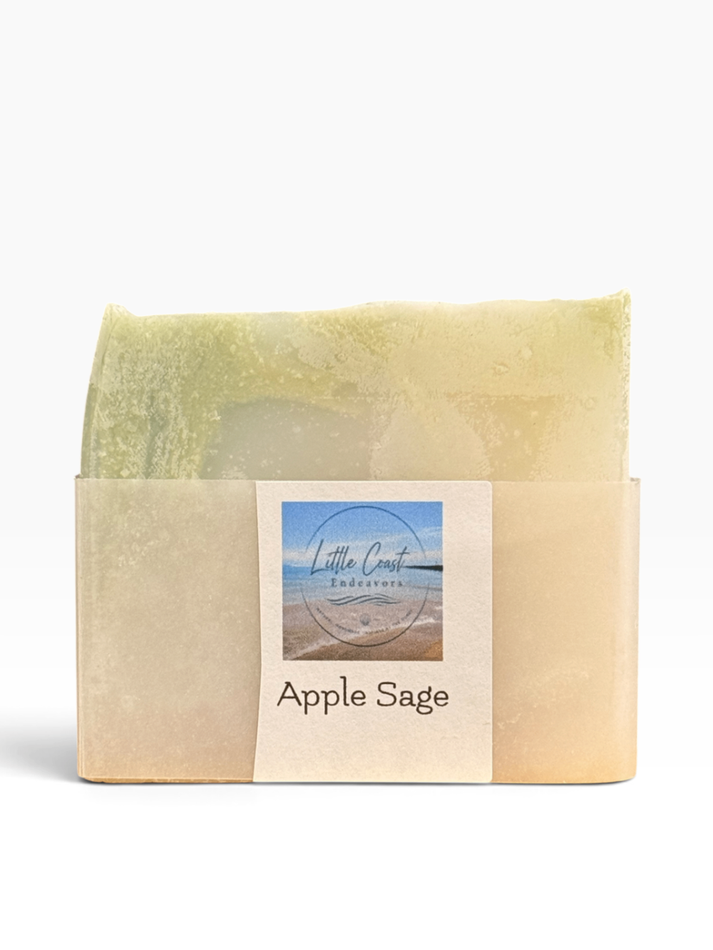 065 - Apple Sage Handmade Bar Soap