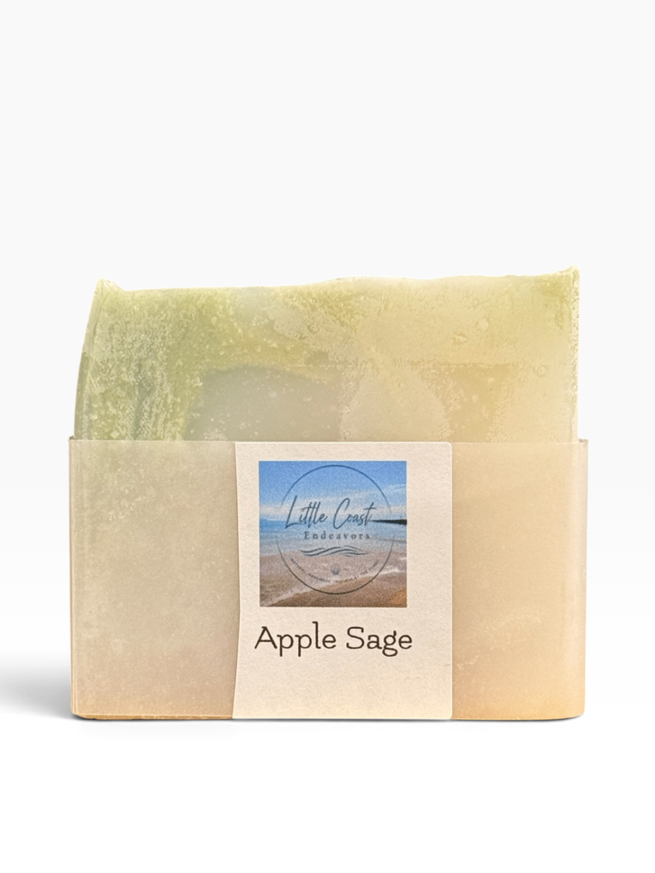 065 - Apple Sage Handmade Bar Soap