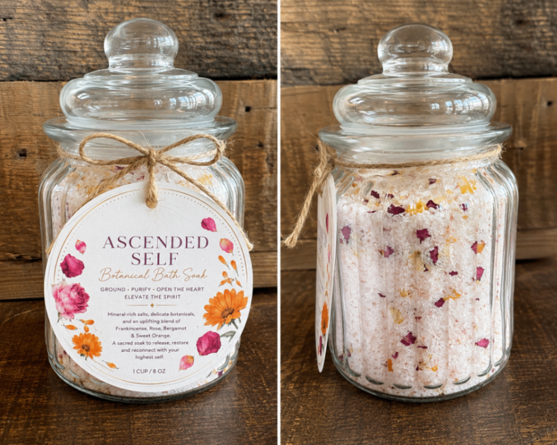 075 - Ascended Self Botanical Bath Soak | 8oz