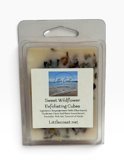 065 - Sweet Wildflower Salt Scrub Cubes