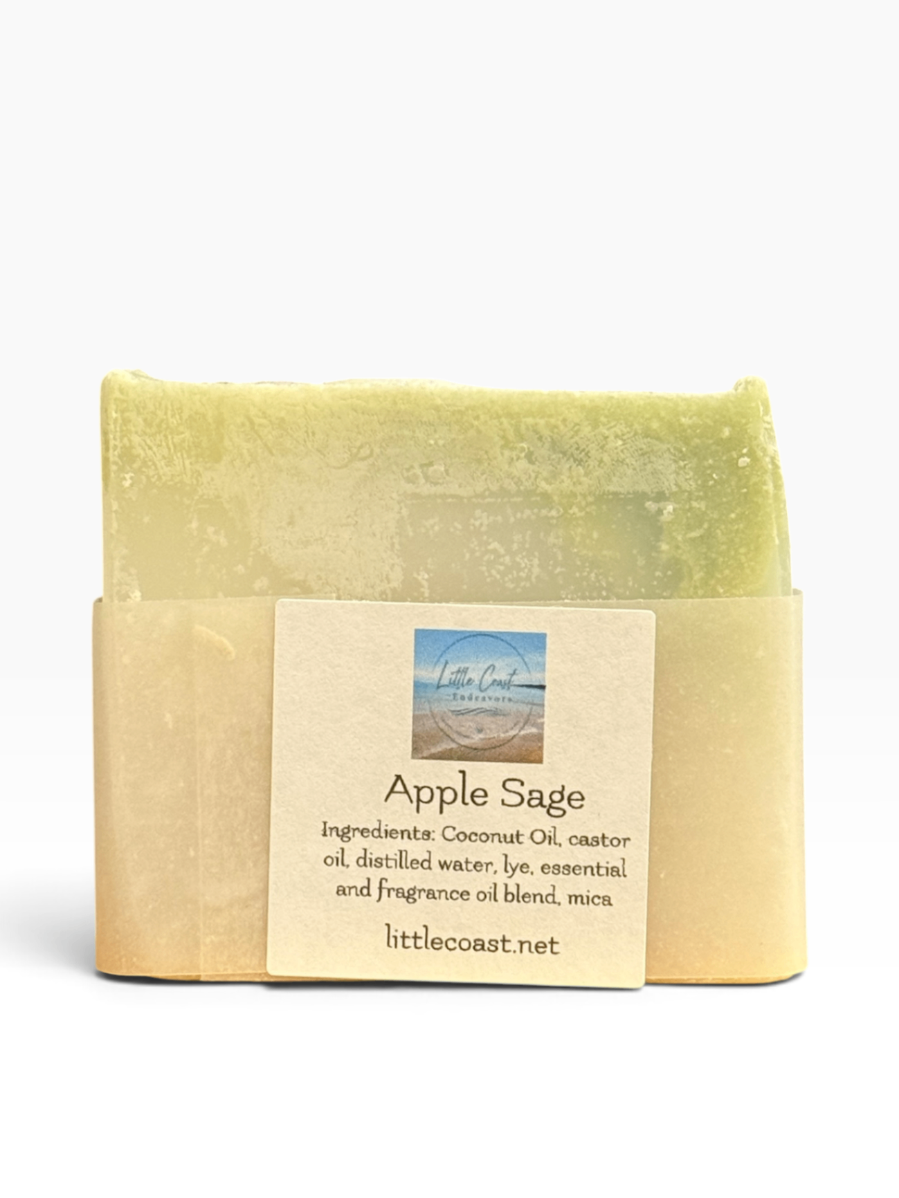 065 - Apple Sage Handmade Bar Soap