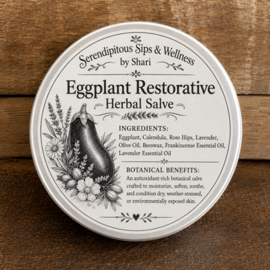 075 - Eggplant Restorative Herbal Salve | 2oz