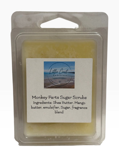 065 - Monkey Farts Sugar Scrub Cubes