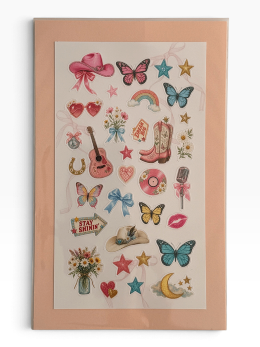060 - Country Girl Sticker Sheet