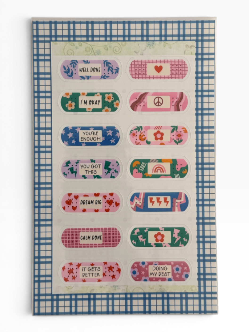 060 - Positive Bandage Sticker Sheet