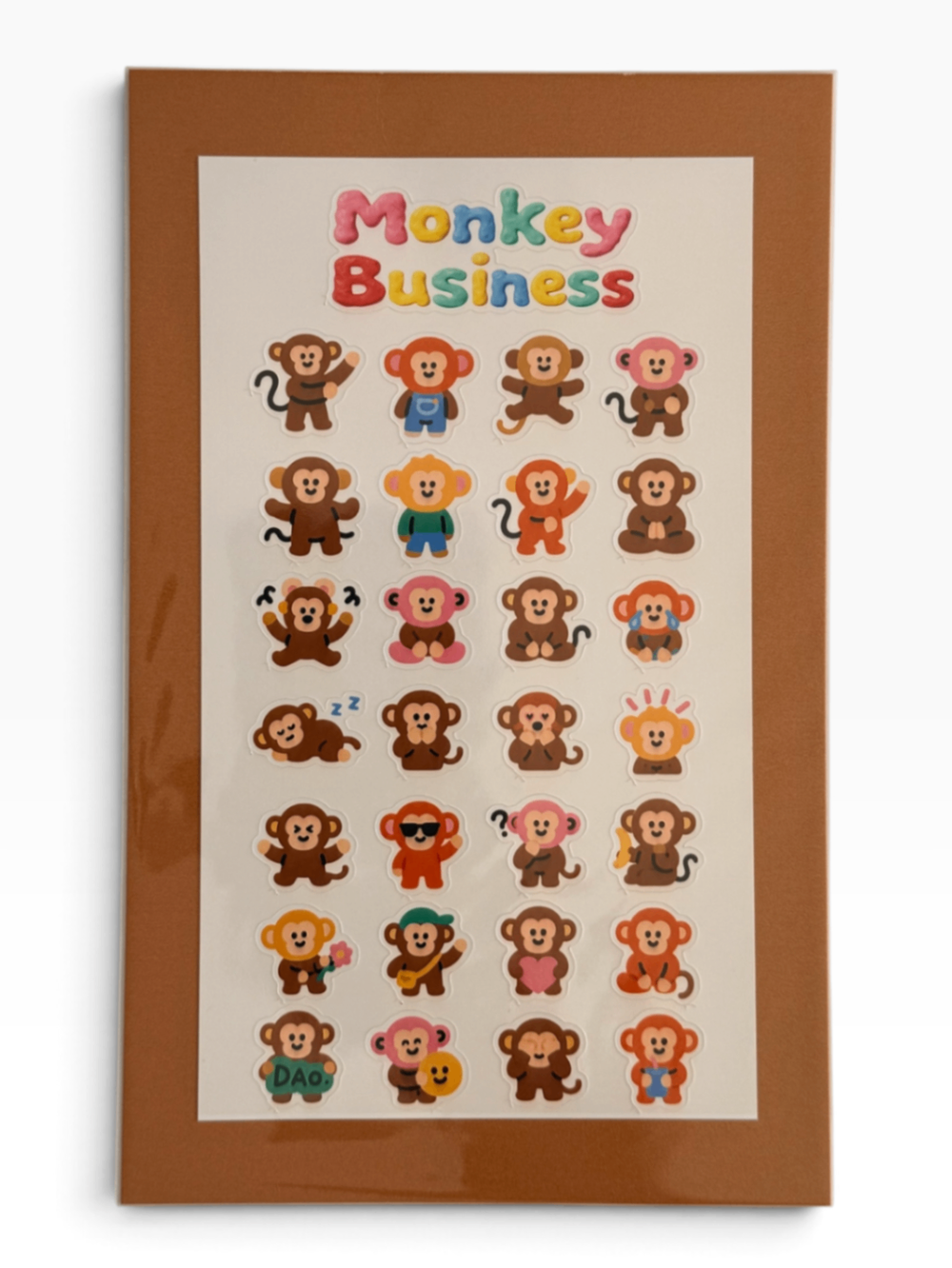 060 - Monkey Business Sticker Sheet