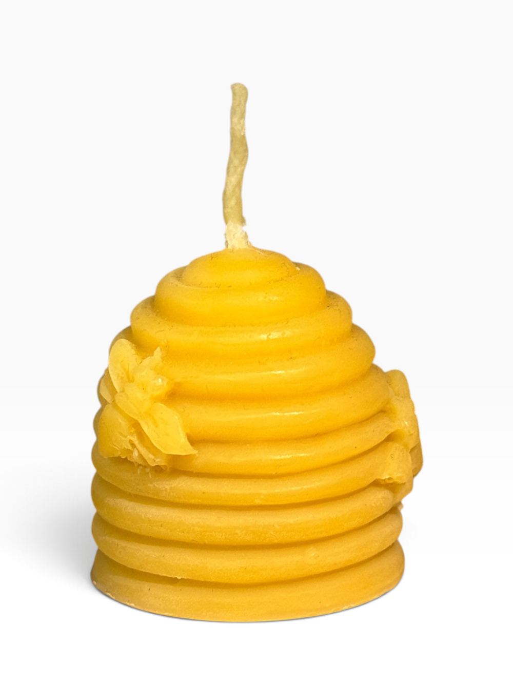 055 - Beeswax Beehive Candle