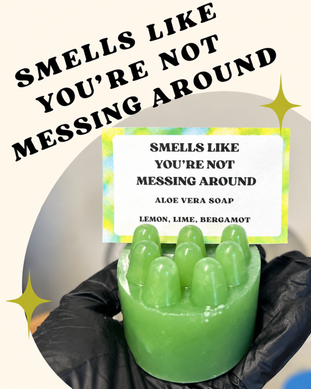 056 - Smells Like You're Not Messing Around Bar Soap