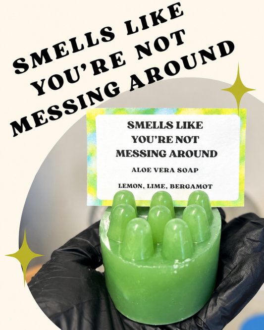 056 - Smells Like You're Not Messing Around Bar Soap