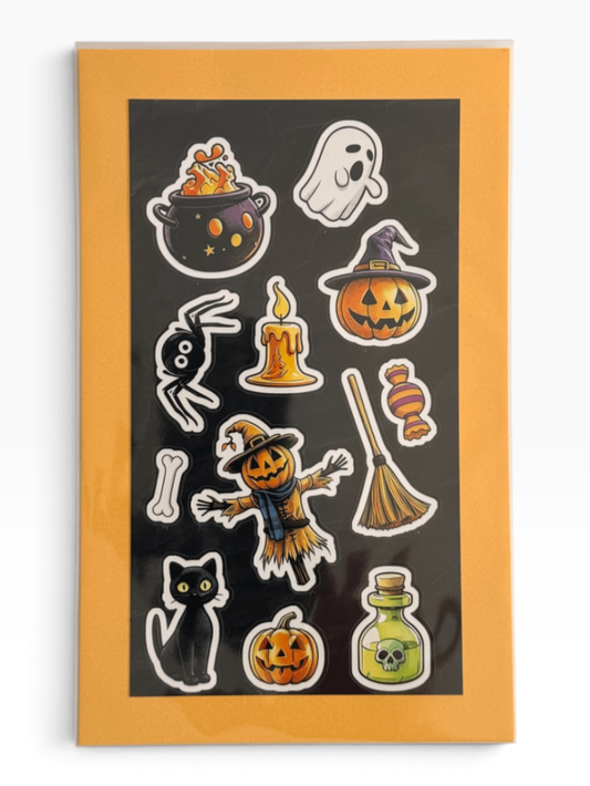 060 - Classic Halloween Sticker Sheet