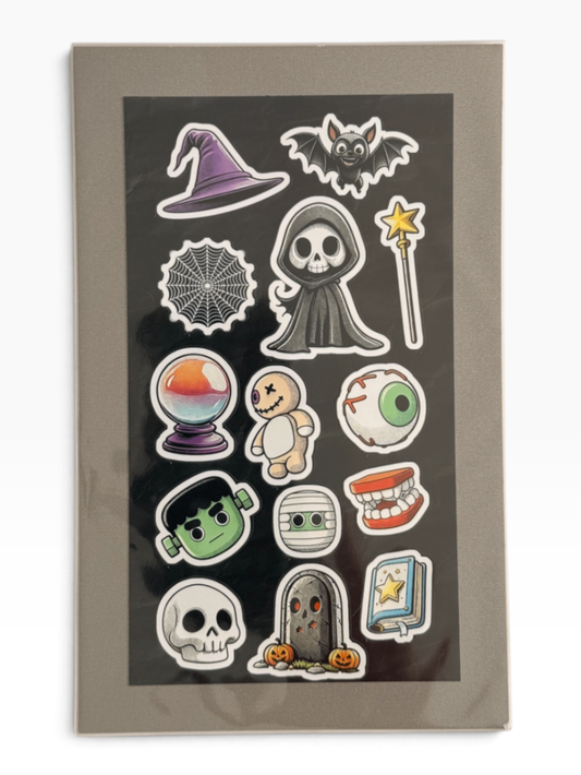 060 - Cute Spooky Halloween Sticker Sheet
